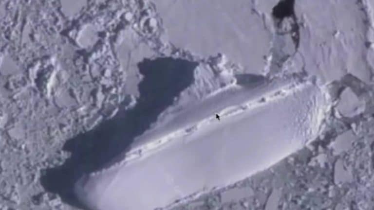 O que é o "navio de gelo" descoberto por usuários do Google Earth?