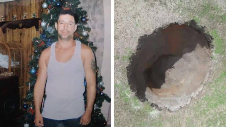 Homem é engolido por buraco de 6 metros enquanto dormia