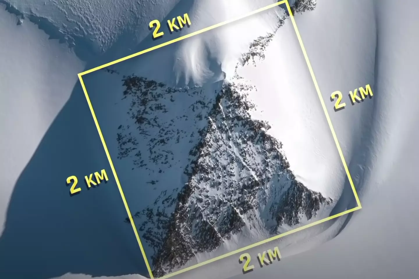 Misteriosa ‘pirâmide’ descoberta sob o gelo na Antártica gerou teorias de conspiração bizarras