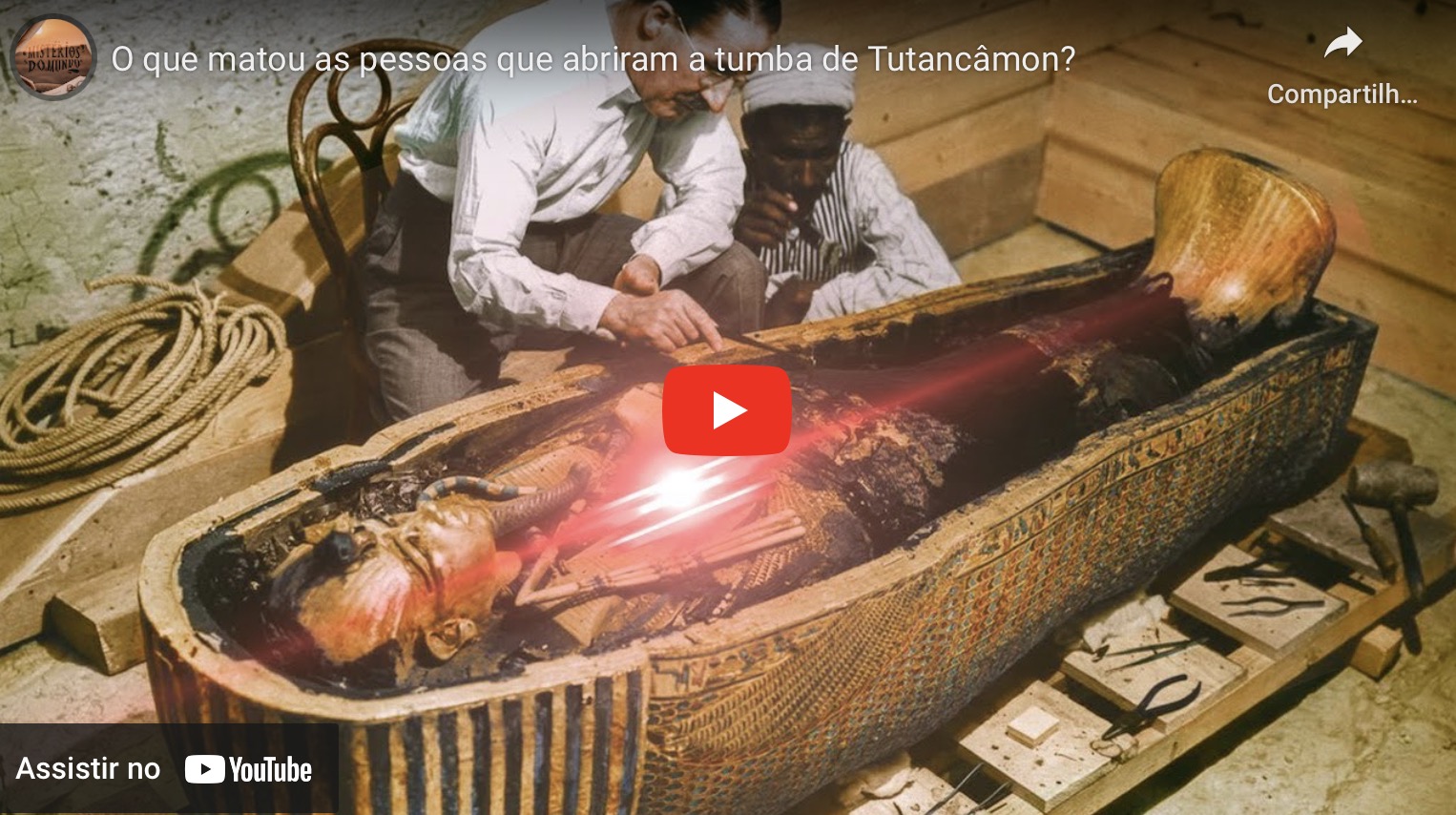 O que matou as pessoas que abriram a tumba de Tutancâmon?
