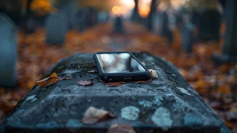 O que acontece com seu smartphone quando você morre?