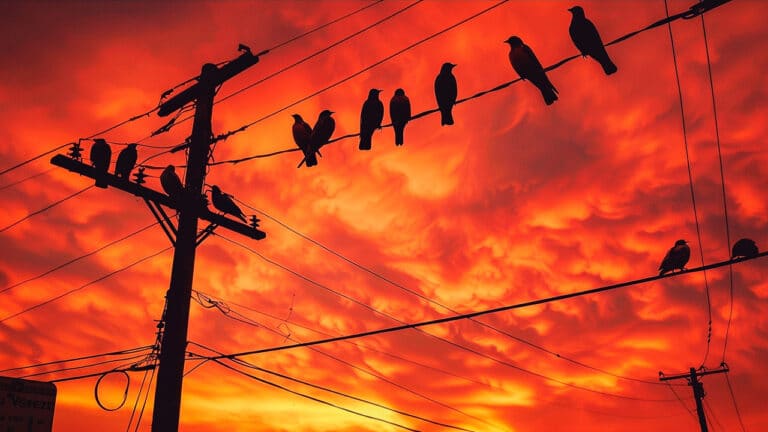 Por que os pássaros não tomam choque nos fios de energia?