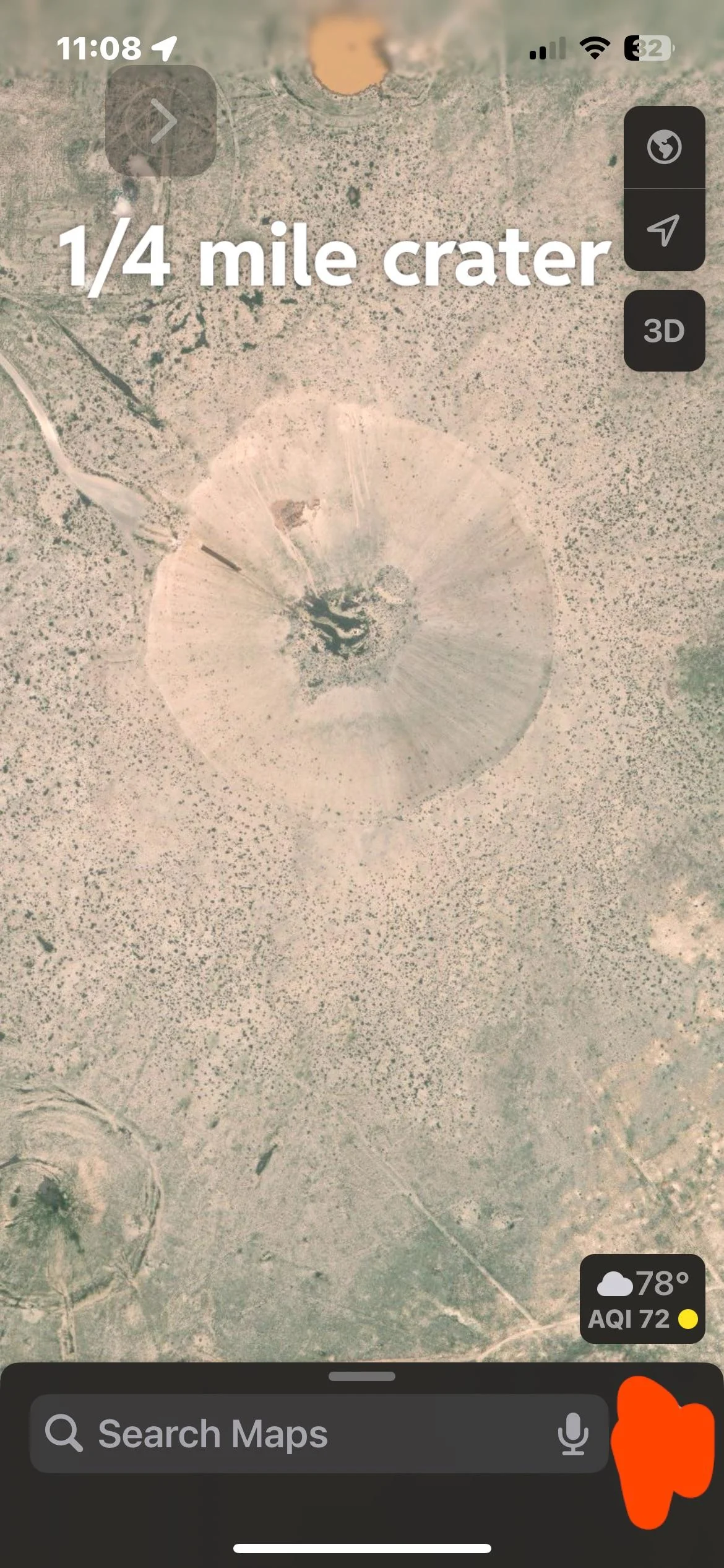 Homem afirma que fez uma descoberta chocante na Área 51 usando o Google Maps