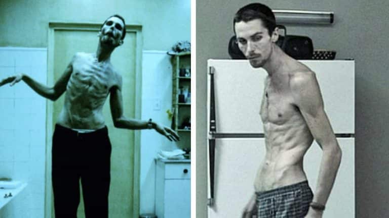 A incrível transformação de Christian Bale para "O Operário"