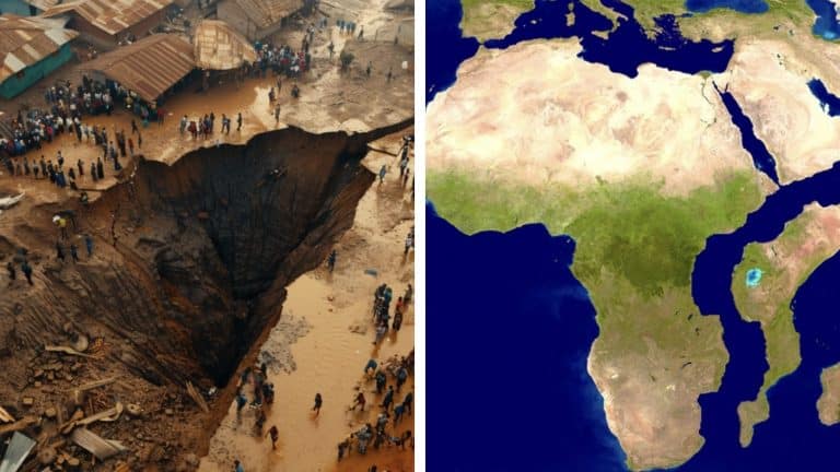 África vai se dividir em dois e formar novo oceano