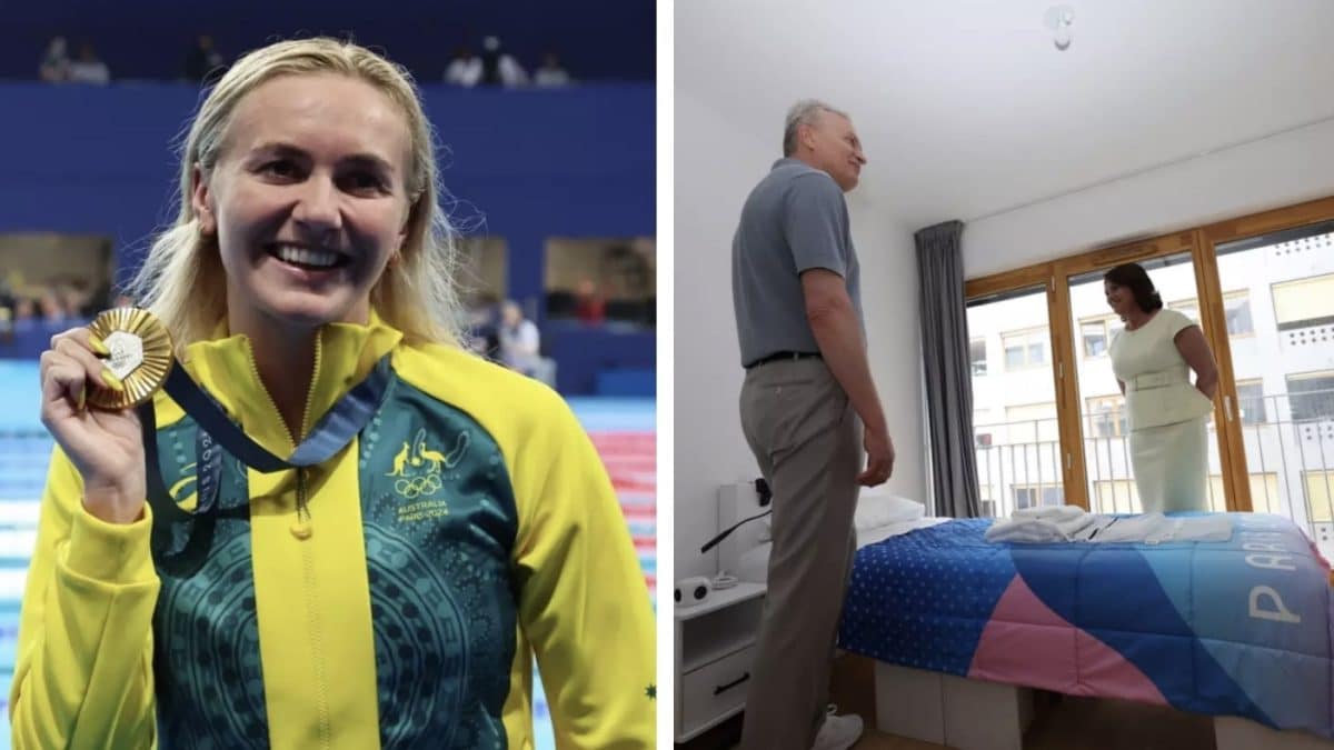 Ariarne Titmus critica condições na Vila Olímpica após ouro nos 400m livre