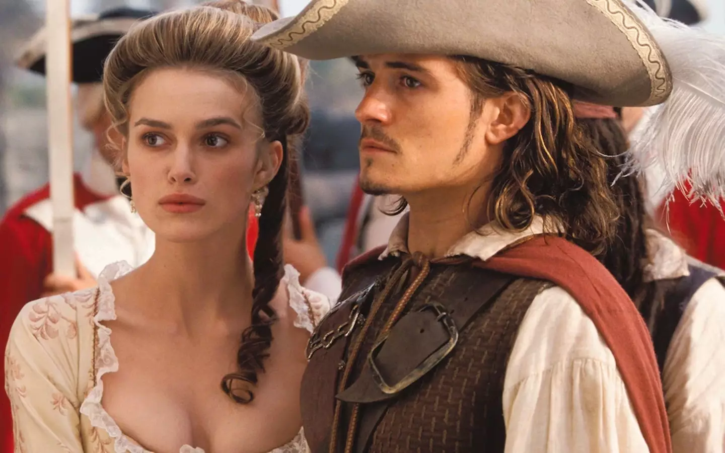 Ela tinha apenas 17 anos e estrelou ao lado de Orlando Bloom e Johnny Depp no ​​blockbuster de 2003.