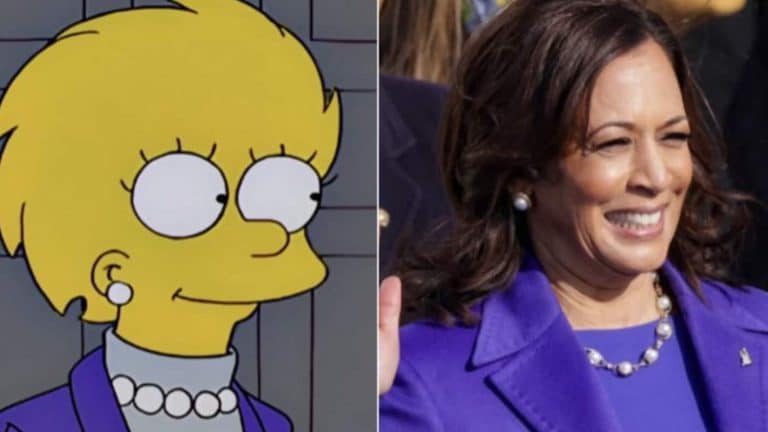 Fãs ficam chocados com Simpsons 'prevendo' Kamala Harris