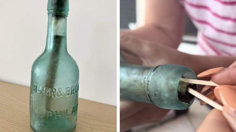 Mensagem em garrafa de 1876 encontrada em praia