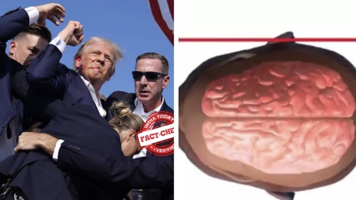 Movimento que 'salvou Trump' revelado em câmera lenta