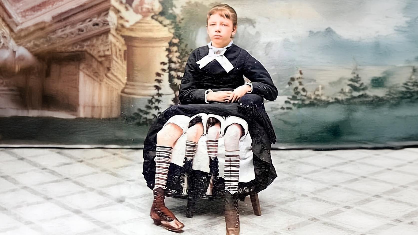 Myrtle Corbin, a mulher de quatro pernas