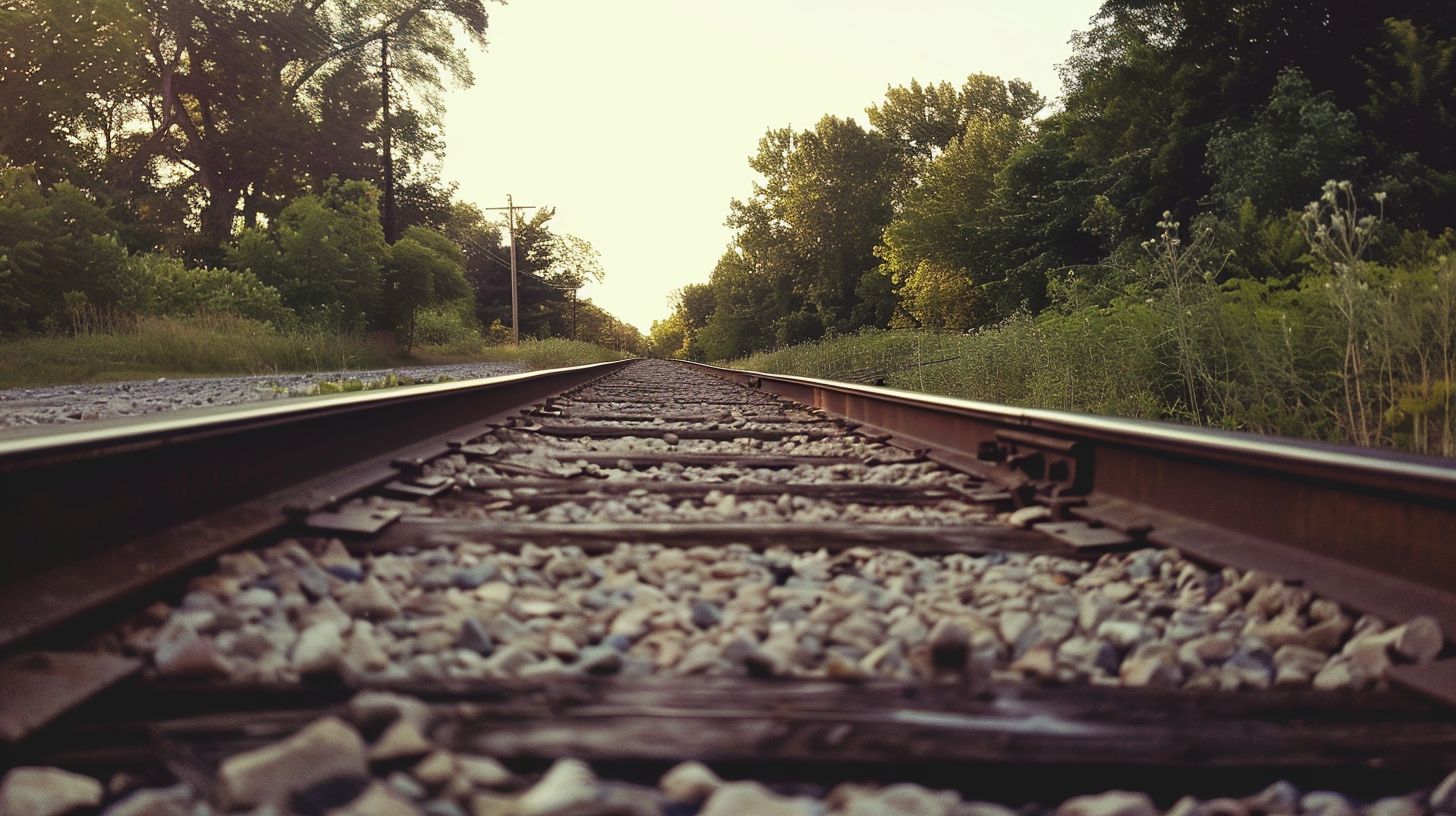 Para que servem as pedras que são colocadas nos trilhos do trem?