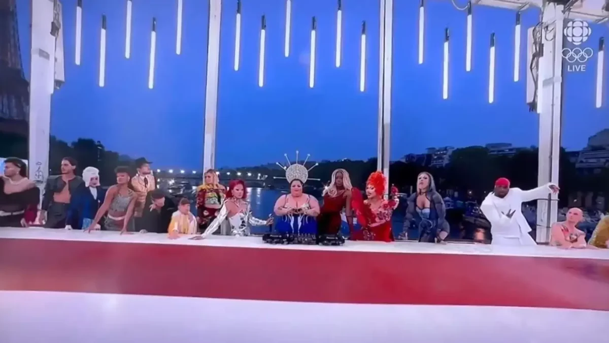 Performance drag na cerimônia de abertura das Olimpíadas gera polêmica