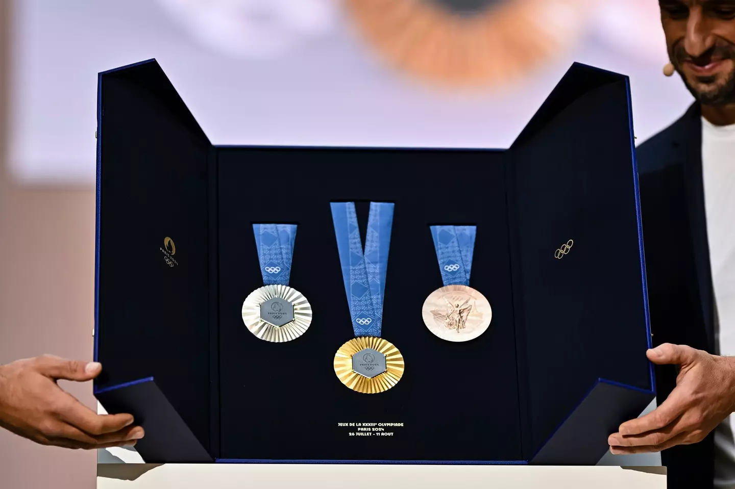 A revelação das medalhas olímpicas de Paris 2024.