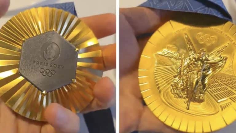 As pessoas estão descobrindo a verdade sobre a medalha de ouro olímpica depois que atletas mostram de perto