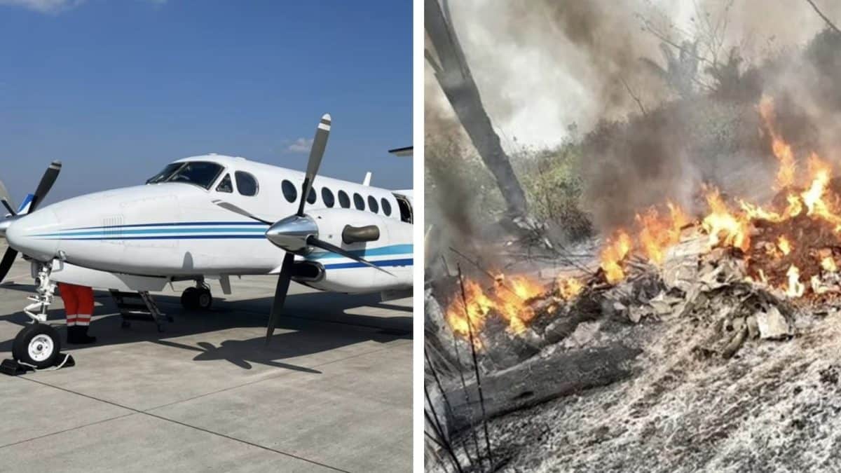 Avião cai e mata 5 pessoas em Apiacás, Mato Grosso