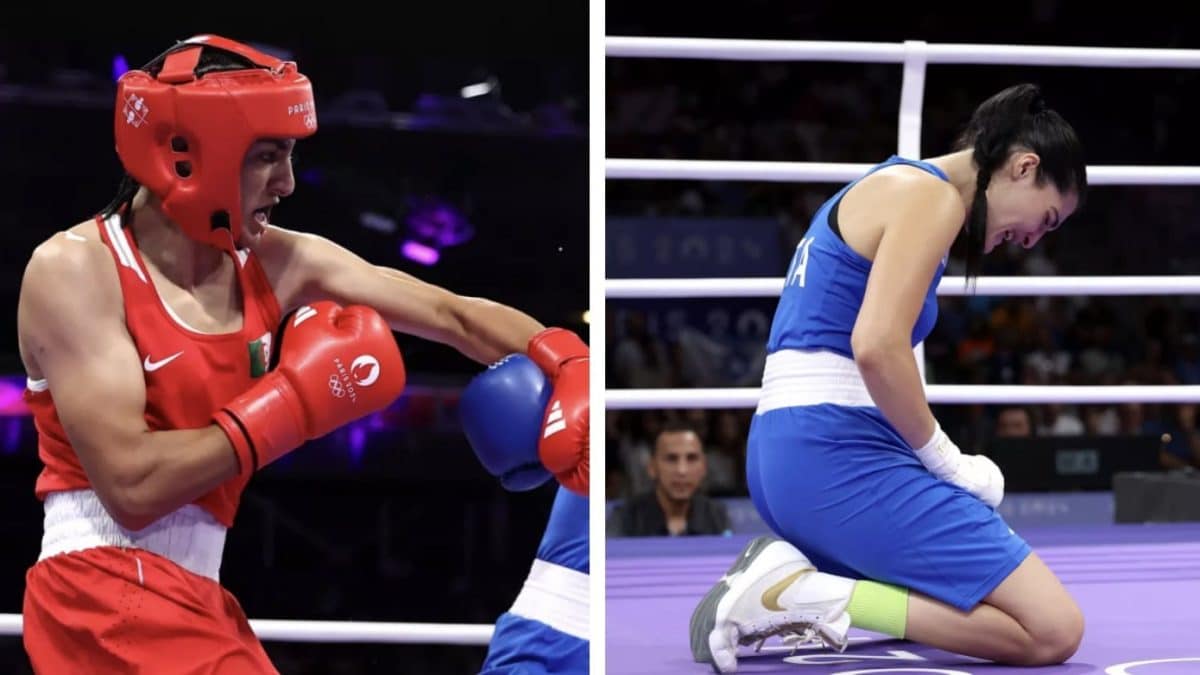 Boxeadora olímpica desiste de luta após apenas 46 segundos contra rival que anteriormente falhou em teste de elegibilidade de gênero