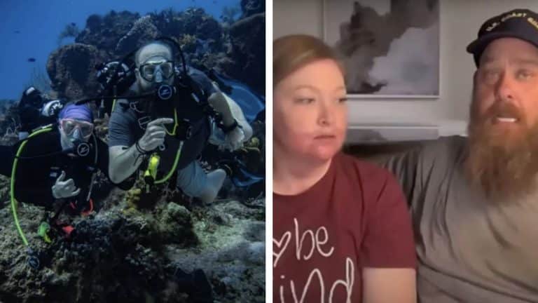 Casal que ficou à deriva no mar compartilha conversa emocionante que tiveram após perceberem que poderiam não sobreviver