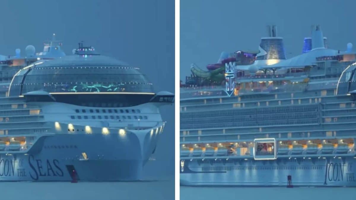 Como o maior navio de cruzeiro do mundo consegue flutuar?