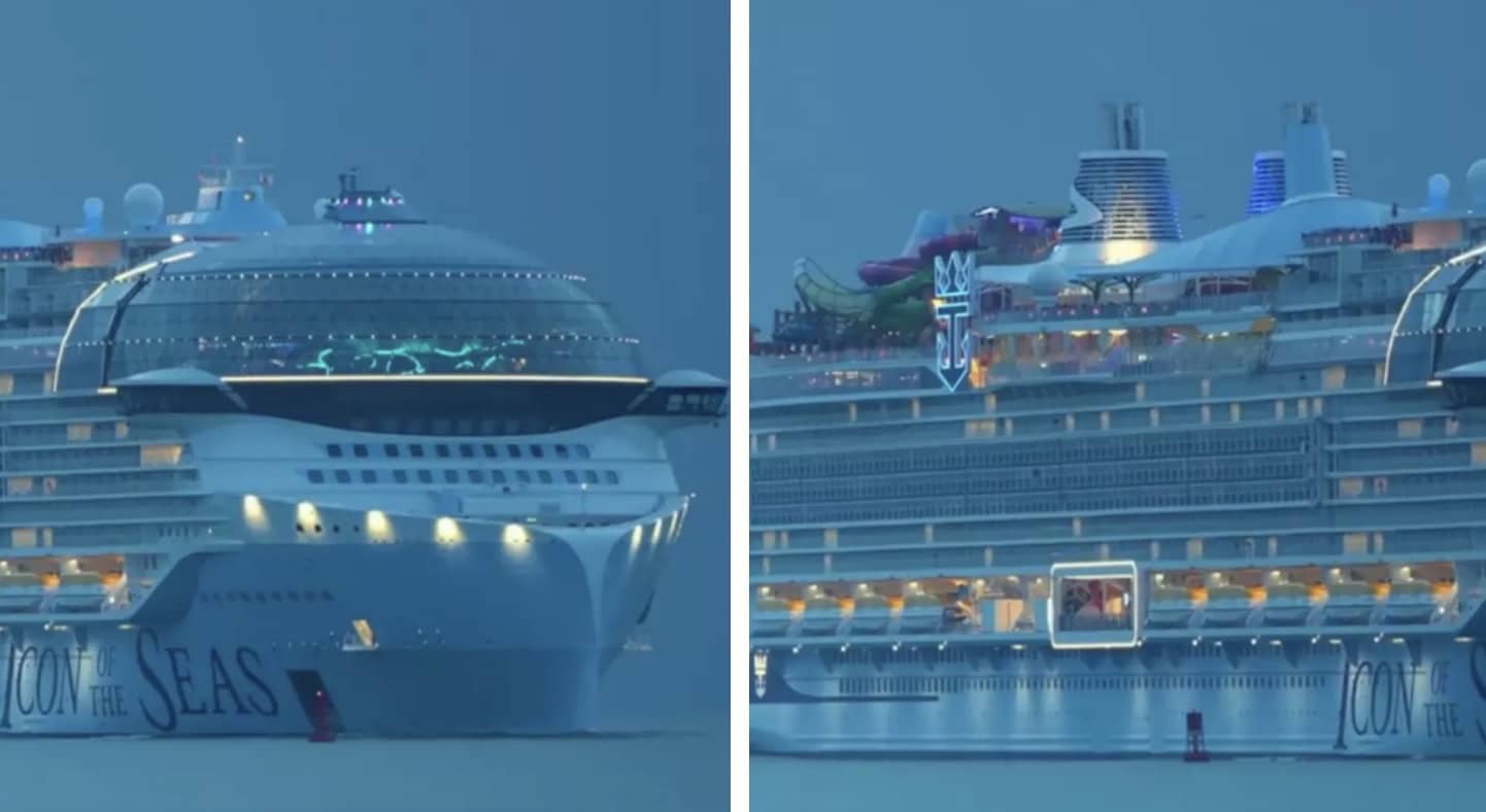 As pessoas têm uma dúvida quando o maior navio de cruzeiro do mundo faz sua grande entrada Como o maior navio de cruzeiro do mundo consegue flutuar?