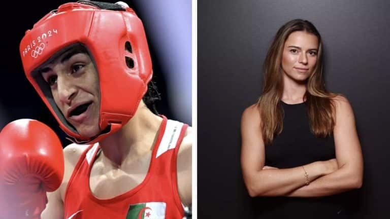 Imane Khelif vence Angela Carini em 46 segundos, reavivando debate sobre elegibilidade de gênero nas Olimpíadas. Skye Nicolson defende atletas.