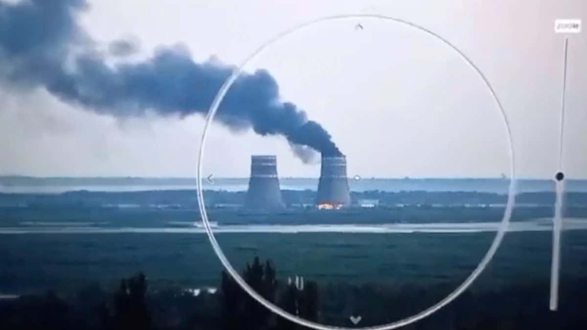 Incêndio em usina nuclear de Zaporizhzhia, na Ucrânia