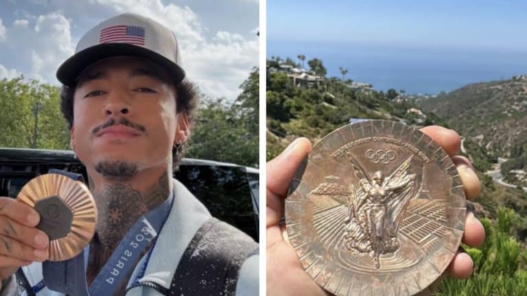 Medalha olímpica se deteriora dias após premiação