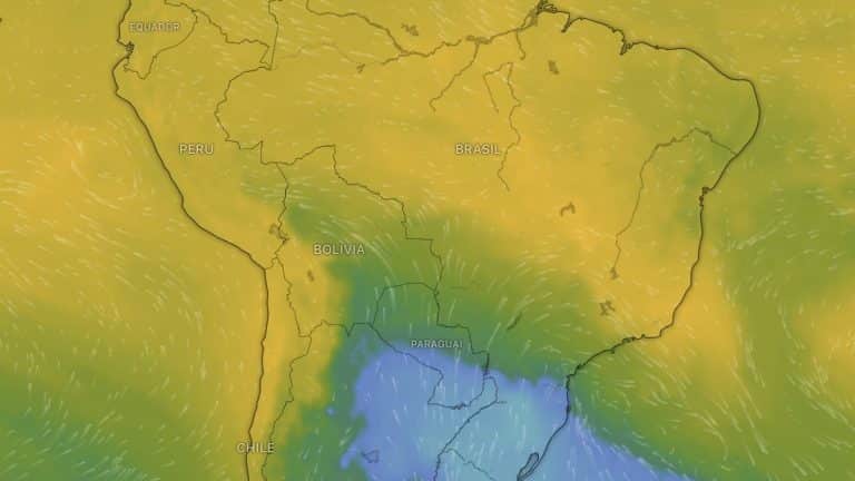 Onda de calor será superada por nova frente fria