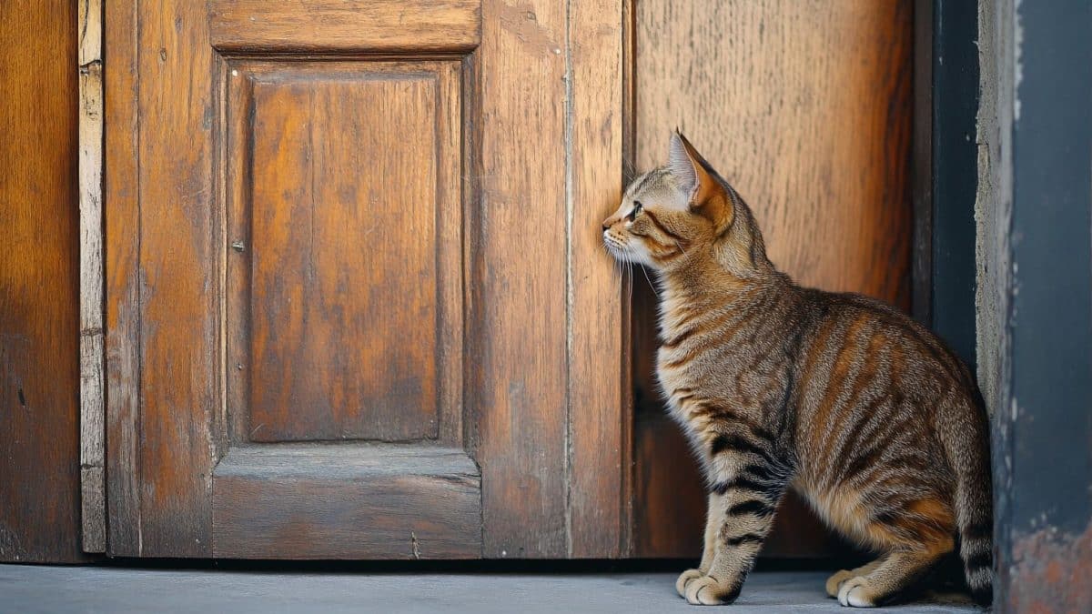 Por que os gatos odeiam portas fechadas?