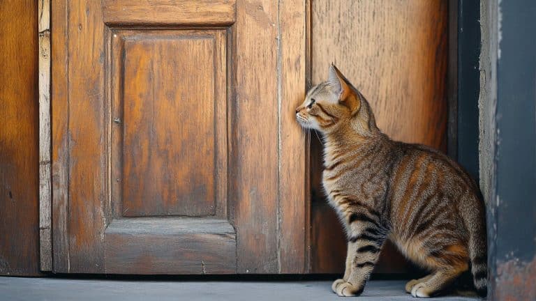 Por que os gatos odeiam portas fechadas?