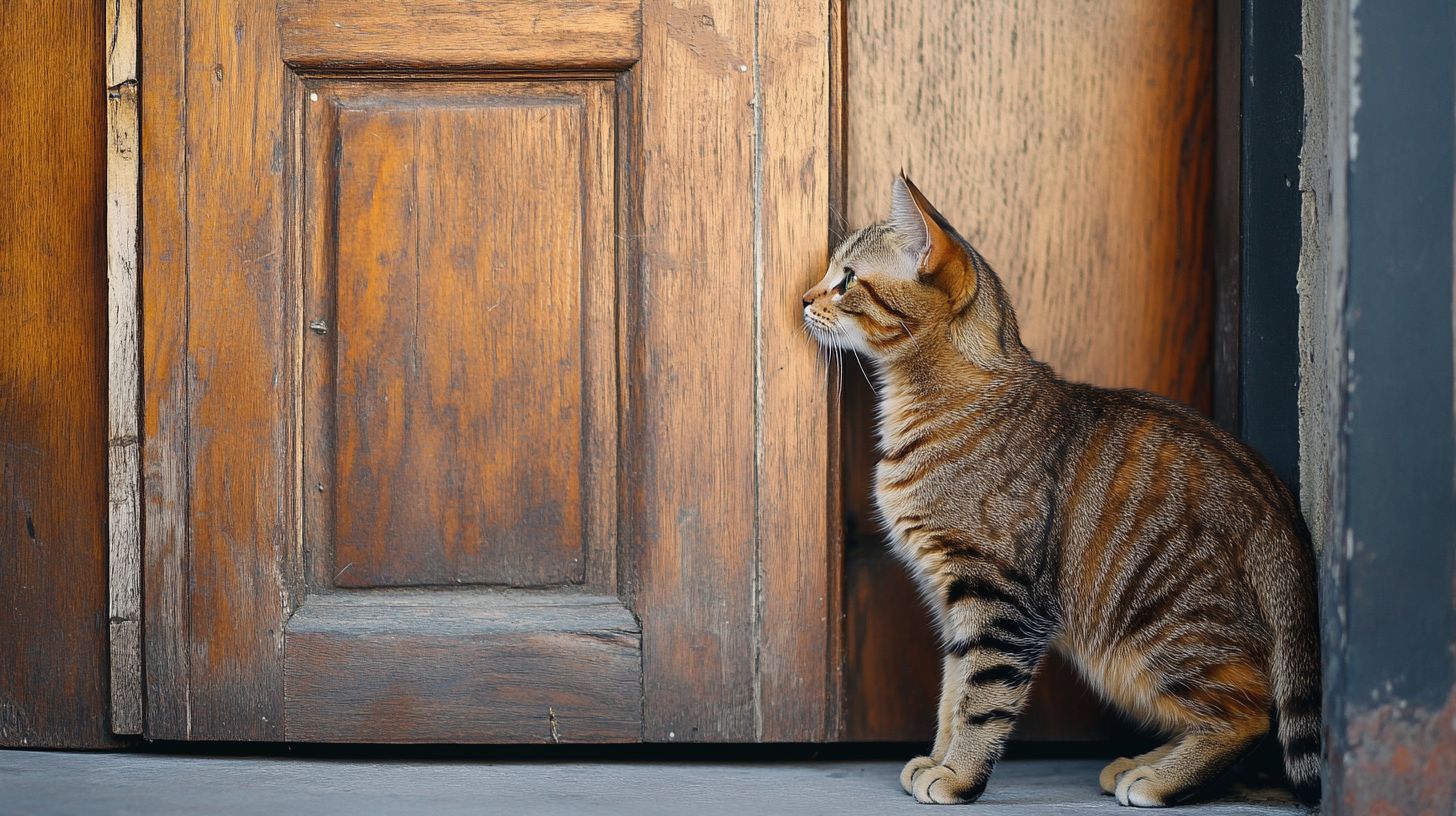 Por que gatos odeiam portas fechadas? Entenda o comportamento