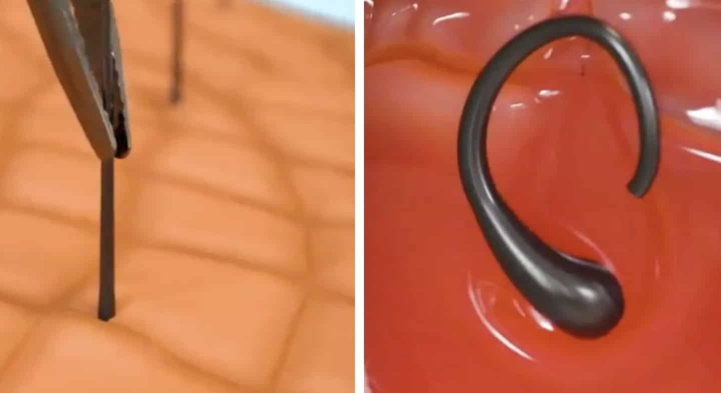 Simulação assustadora mostra o que acontece quando você arranca um pelo do rosto Simulação assustadora mostra o que acontece quando você arranca um pelo do rosto