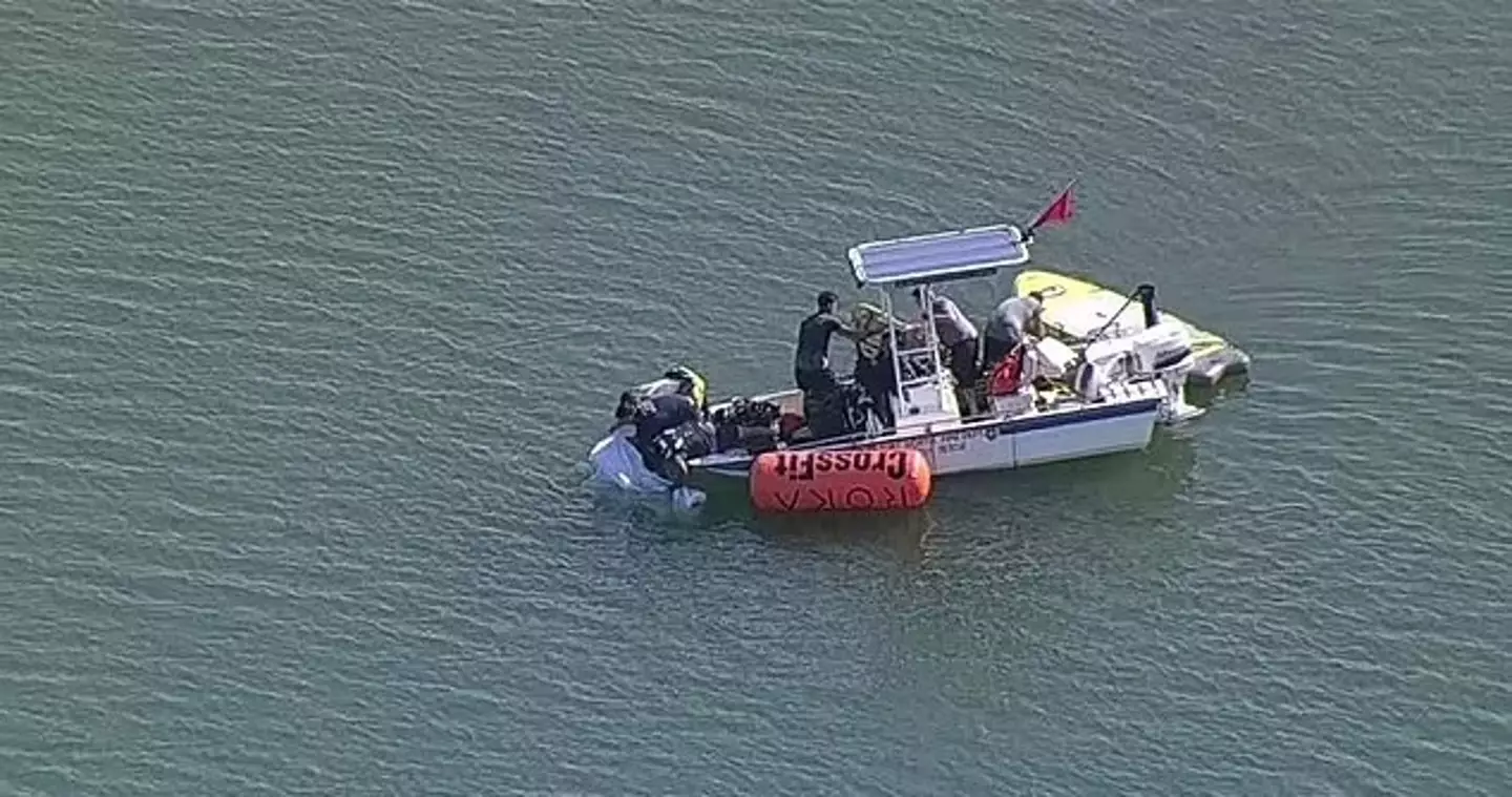 Um corpo foi então retirado do Marine Creek Reservoir (WFAA)