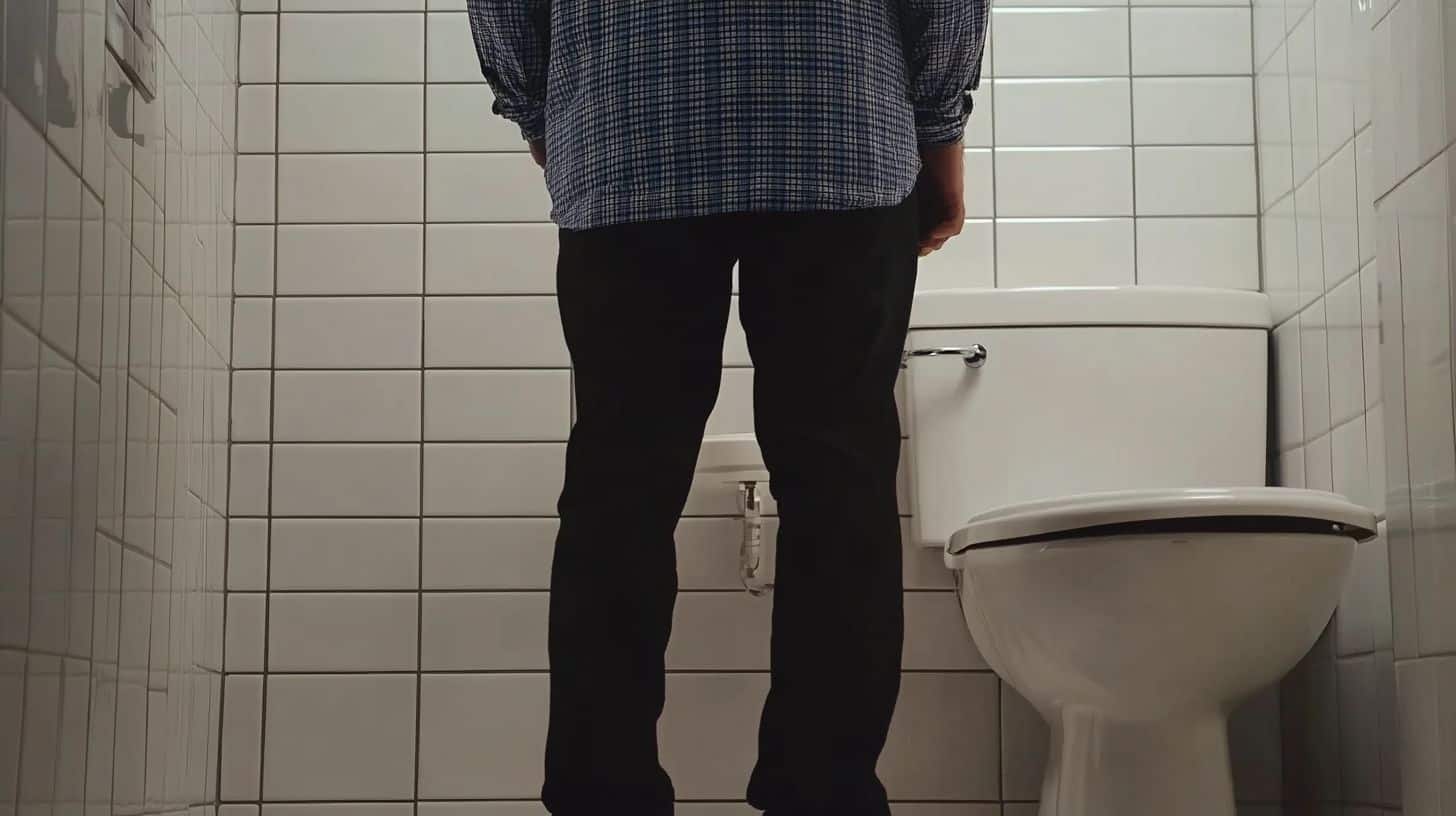A razão repulsiva pela qual os homens não deveriam urinar em pé e como isso está sendo ensinado em alguns países