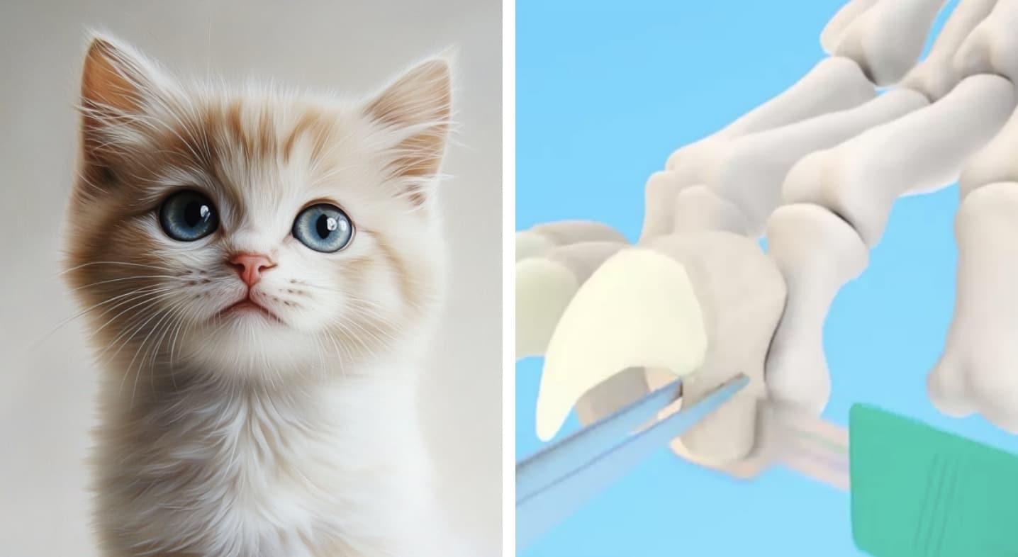 As pessoas estão descobrindo o motivo brutal pelo qual você nunca deve desungular seus gatos