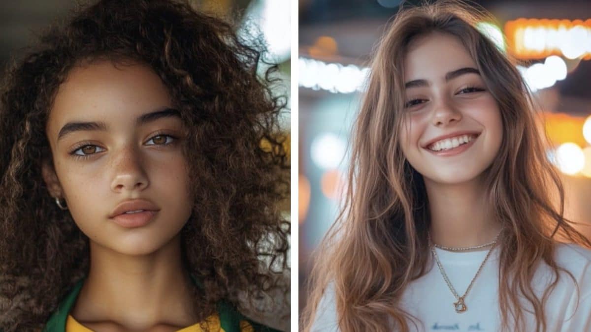 Pediram para a IA criar a 'adolescente comum' de cada país. Esse foi o resultado