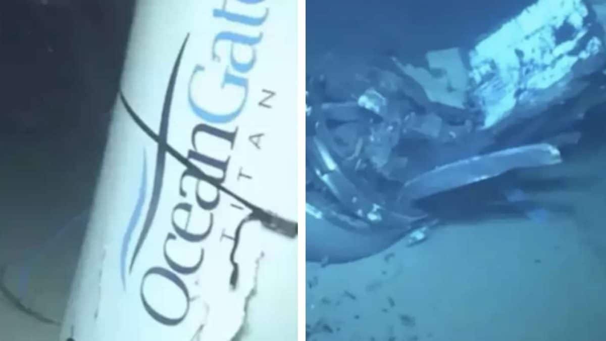 Pessoas notam um detalhe estranho em imagens do submersível Titan implodido no fundo do mar