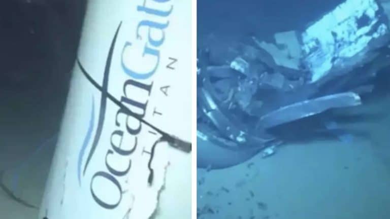 Pessoas notam um detalhe estranho em imagens do submersível Titan implodido no fundo do mar