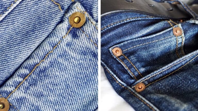 As pessoas estão apenas agora descobrindo para que realmente servem os rebites de metal em suas calças jeans