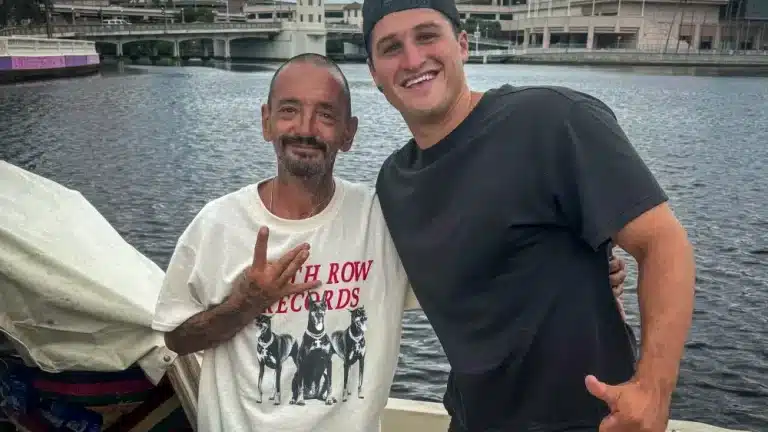 Homem viraliza ao se recusar a abandonar barco enquanto furacão Milton chega na Flórida