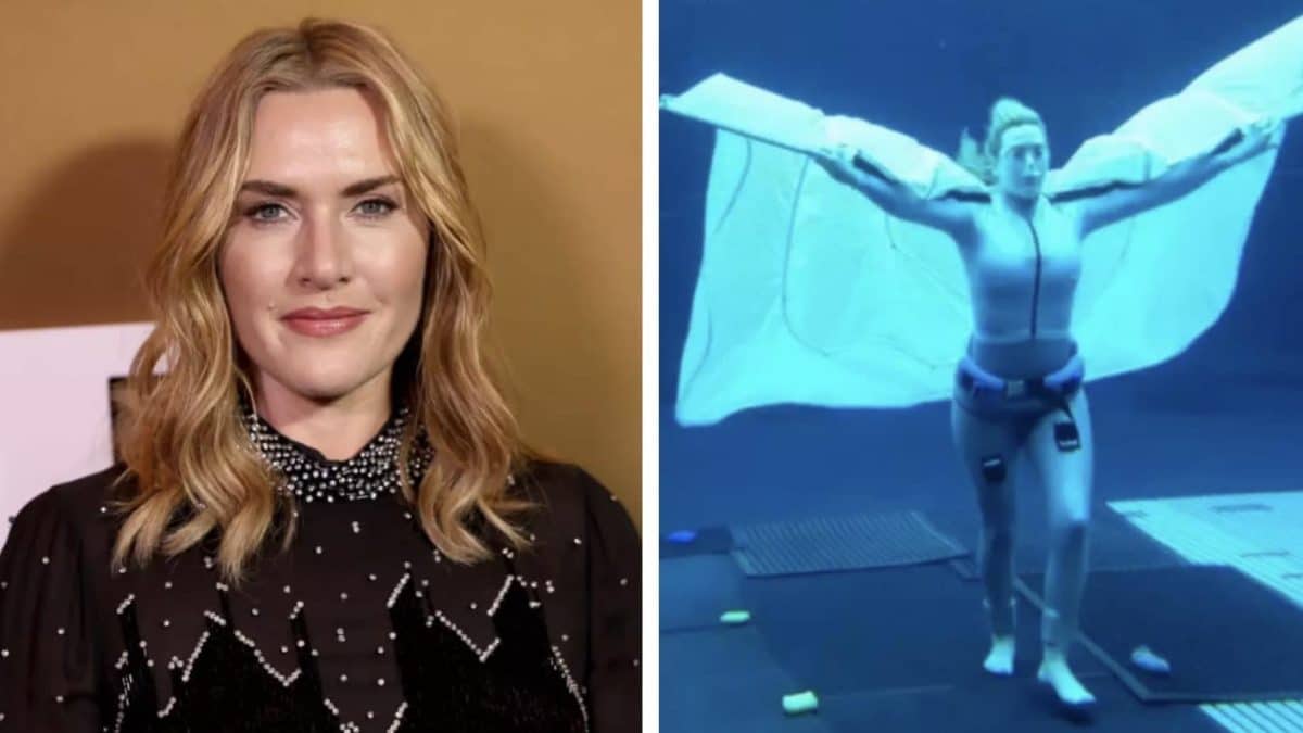 Kate Winslet achou que tinha morrido após quebrar o recorde de tempo prendendo a respiração debaixo d'água