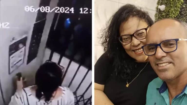 Mulher morre após elevador despencar cinco andares enquanto seu marido assistia impotente pelas câmeras de segurança