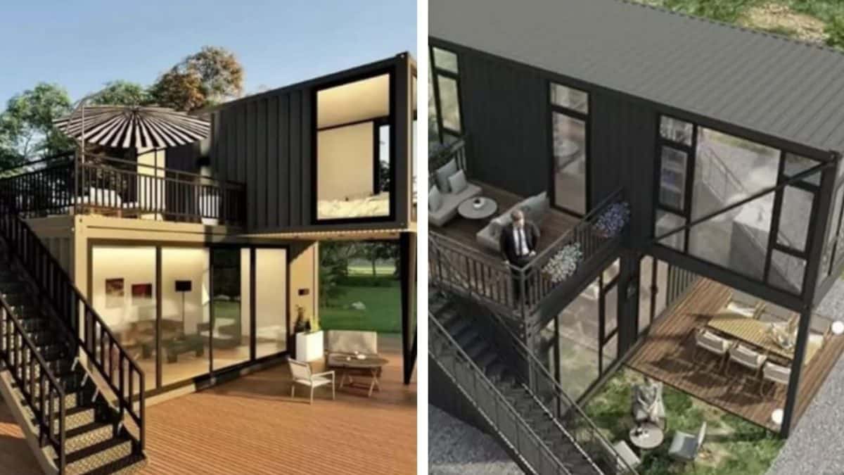 Amazon está vendendo uma pequena casa de dois andares que pode durar até 20 anos por apenas $ 28 mil