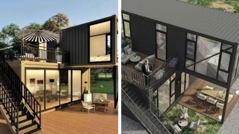 Amazon está vendendo uma pequena casa de dois andares que pode durar até 20 anos por apenas $ 28 mil