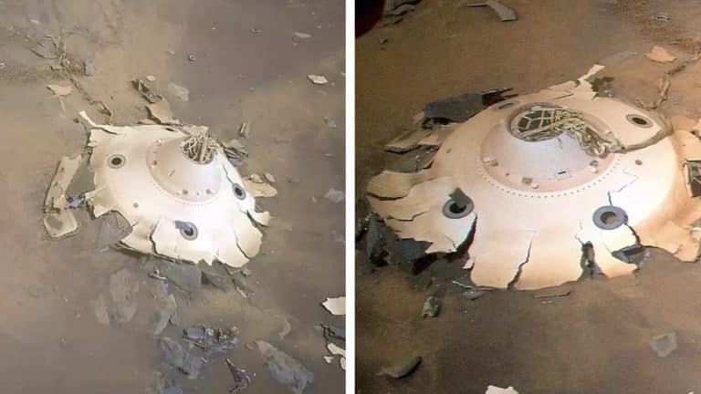 Helicóptero da NASA em Marte encontra destroços 'de outro mundo' na superfície do planeta