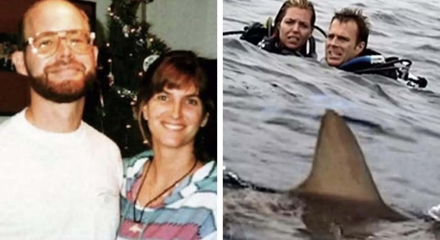 Mensagem trágica descoberta quando casal desaparece após ser deixado para trás durante mergulho