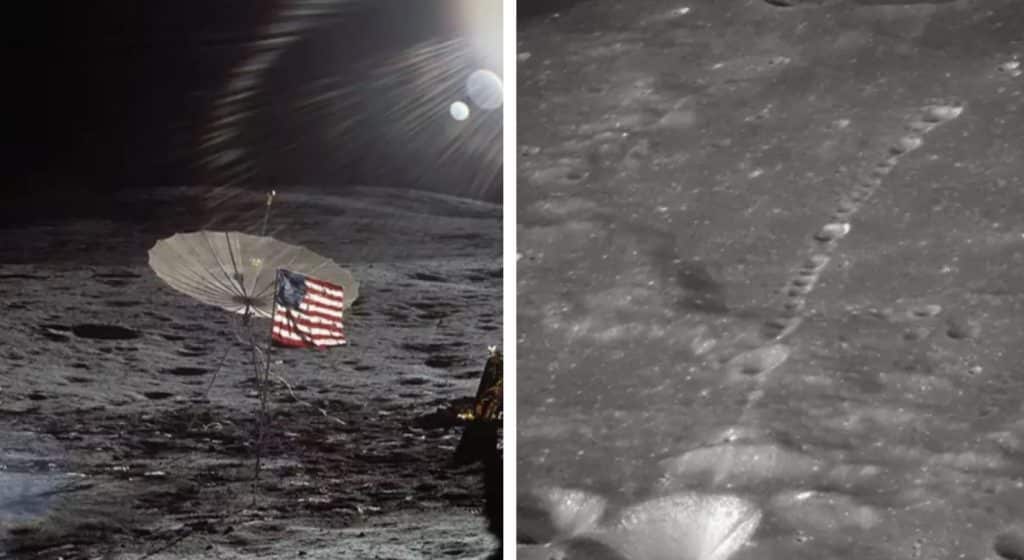 Negacionistas do pouso na Lua receberam provas de que pousaram na Lua com fotografias de 5 países diferentes