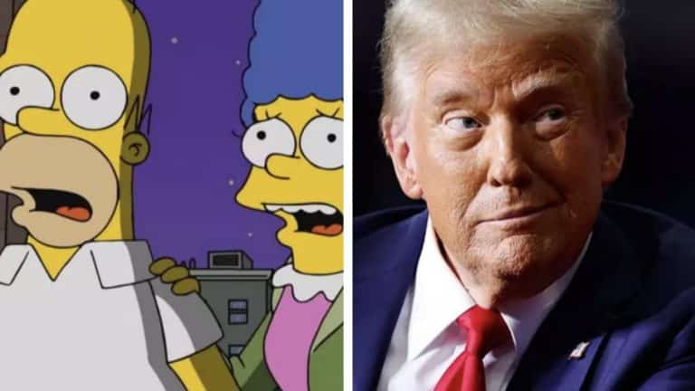 Os fãs estão destacando que "Os Simpsons" não conseguiram prever a eleição desta vez