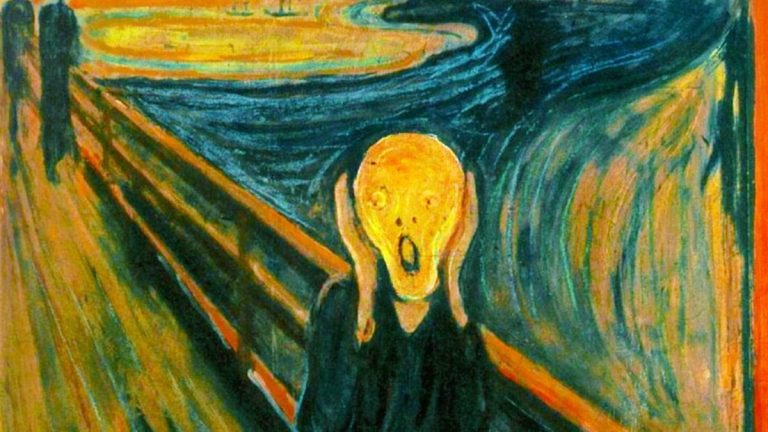 Pessoas ficam chocadas ao descobrir que a figura na pintura 'O Grito' não está, na verdade, gritando