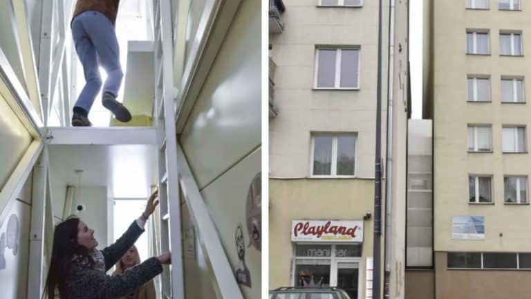 Por dentro da icônica casa conhecida como a 'mais estreita do mundo', com 91 cm de largura